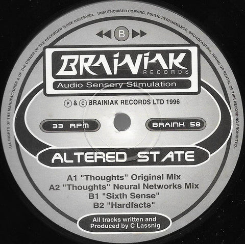 Altered State (3) : Thoughts (12")