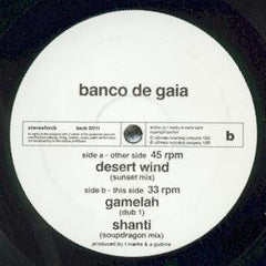 Banco De Gaia : Desert Wind (12", Whi)