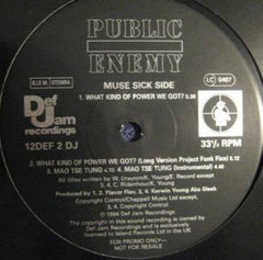 Public Enemy : I Stand Accused / What Kind Of Power We Got? (12", Promo)