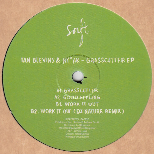 Ian Blevins & NY*AK : Grasscutter EP (12", EP)
