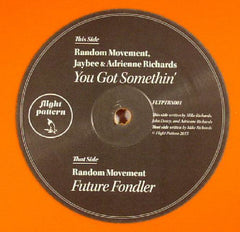 Random Movement, Jaybee (5) & Adrienne Richards : You Got Somethin' / Future Fondler (12", Ora)