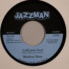 Marlena Shaw : California Soul / Wade In The Water (7", RP)