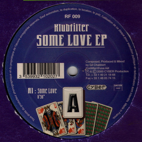 Klubfilter : Some Love EP (12", EP)