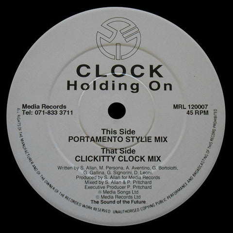 Clock : Holding On (12")