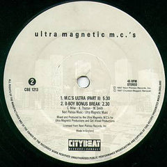 Ultramagnetic MC's : Travelling At The Speed Of Thought (12")