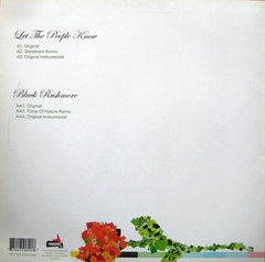 Five Deez : Let The People Know / Black Rushmore (12")