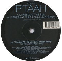 P'Taah : Staring At The Sun (12", Ltd)