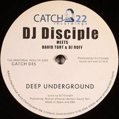 DJ Disciple Meets David Tort & DJ Ruff : Deep Underground / Crossroads (12")