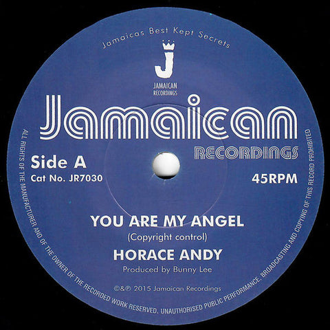 Horace Andy : You Are My Angel (7", Single, RE)