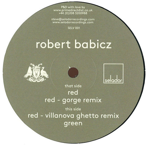 Robert Babicz : Red (12")