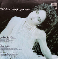 Gloria Estefan : Miami Hit Mix / Christmas Through Your Eyes (12", Single, Pos)
