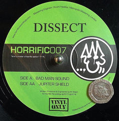 Dissect (2) : Bad Man Sound / Jupiter Shield (12", Ltd)