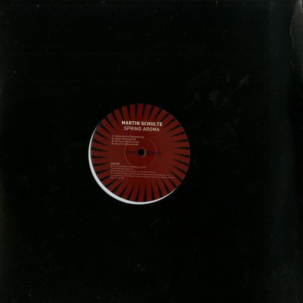 Martin Schulte : Spring Aroma (12", RM, 180)