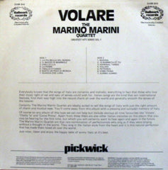Marino Marini Ed Il Suo Quartetto : Volare (LP, Comp)