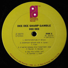 Dee Dee Sharp Gamble : Dee Dee (LP, Album)