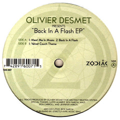 Olivier Desmet : Back In A Flash EP (12", EP)