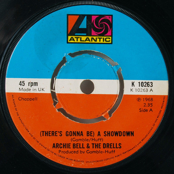 Archie Bell & The Drells : (There's Gonna Be) A Showdown / Tighten Up (7", Single, RE)