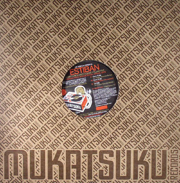 Nik Weston Presents Estiban Lindsay : Lost Funk & Disco Gems Volume Five - Canadian Disco Boogie Edition: Official Edits (12", Ltd, RM, 180)