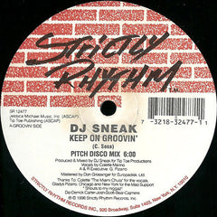 DJ Sneak : Keep On Groovin' (12")