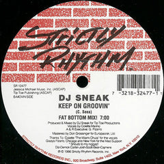 DJ Sneak : Keep On Groovin' (12")