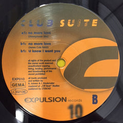 Club Suite : No More Love (12")