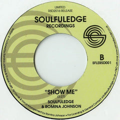 Soulfuledge & Romina Johnson : Standing On Top Of The World (7", RSD, Ltd)