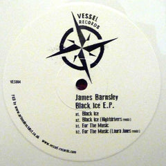 James Barnsley : Black Ice E.P. (12", EP, Whi)