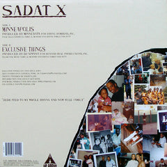 Sadat X : Minneapolis / Exclusive Things (12")