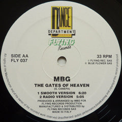 MBG Featuring Paul Barry (2) : The Gate Of Heaven (12")