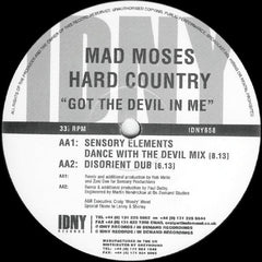 Mad Moses : Got The Devil In Me (12")