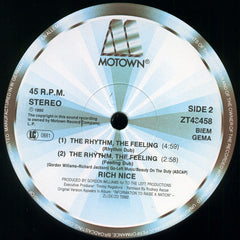 Rich Nice : The Rhythm, The Feeling (12")