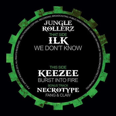 ILK (3), KeeZee, Necrotype : Rollerz Vol 4 (12")