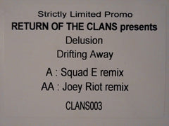 Delusion (4) : Drifting Away (12", W/Lbl, Sti)