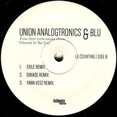 Union Analogtronics & Blu (2) : LA Counting (10", EP)
