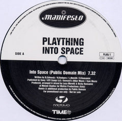Plaything : Into Space (2x12", Promo)