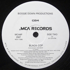 Boogie Down Productions : Black Cop (12", Single)