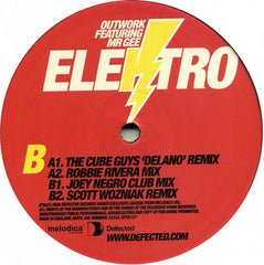 Outwork Featuring Mr. Gee (4) : Elektro (12", Single)