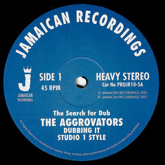 The Aggrovators : Dubbing It Studio 1 Style (10")