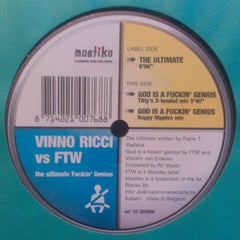 Vinno Ricci vs. FTW : The Ultimate / Fuckin' Genius (12")