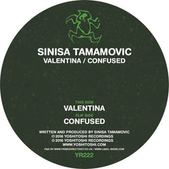 Sinisa Tamamovic : Valentina / Confused (12", Single)