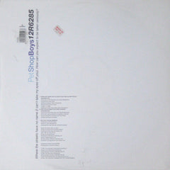 Pet Shop Boys : Where The Streets Have No Name (I Can't Take My Eyes Off You) / How Can You Expect To Be Taken Seriously? (12", Single)