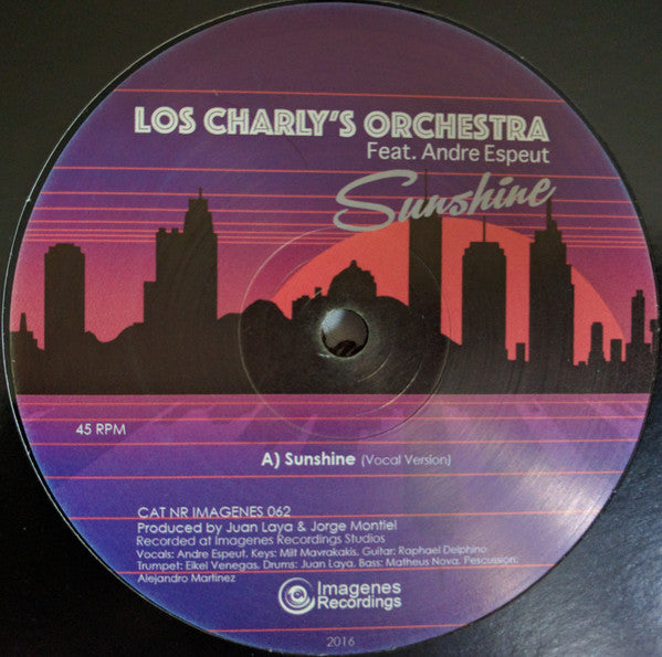 Los Charly's Orchestra Feat. Andre Espeut : Sunshine (10")