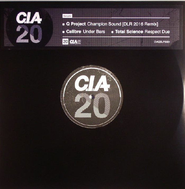 Q Project / Calibre / Total Science : Champion Sound (DLR 2016 Remix) / Under Bars / Respect Due (12", Smplr)