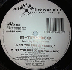 N-Trance Featuring Kelly Llorenna : Set You Free (The Remixes) (12")