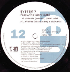 System 7 Featuring Ultra Naté : Altitude (2x12", Album)