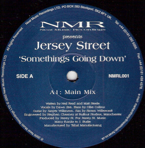 Jersey Street : Somethings Going Down (12")