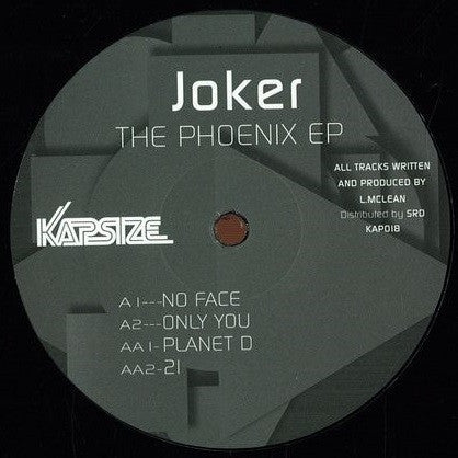 Joker (5) : The Phoenix  EP (12", EP)