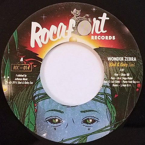 Kind & Kinky Zoo : Wonder Zebra / V​.​L​.​A​.​M. (Lack Of Afro Remix) (7")