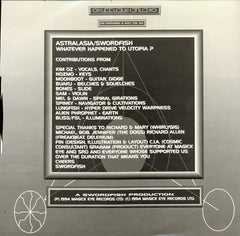 Astralasia : Whatever Happened To Utopia? (2xLP, Album, Ltd + 12", W/Lbl)