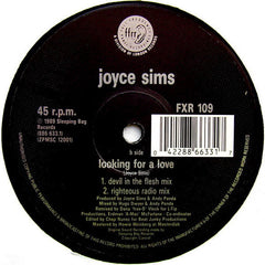 Joyce Sims : Looking For A Love ("Free-D" Remixes) (12", Single)